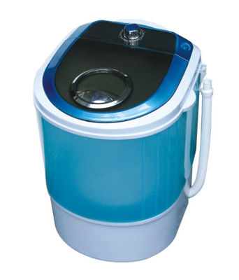 Porcellana Singola lavatrice della vasca di quiete blu del portatile con l'essiccatore una copertura di plastica trasparente da 2,8 chilogrammi fornitore